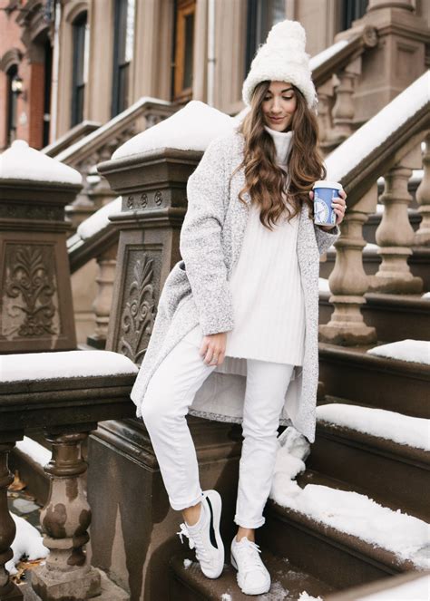 White Winter Outfit Ideas